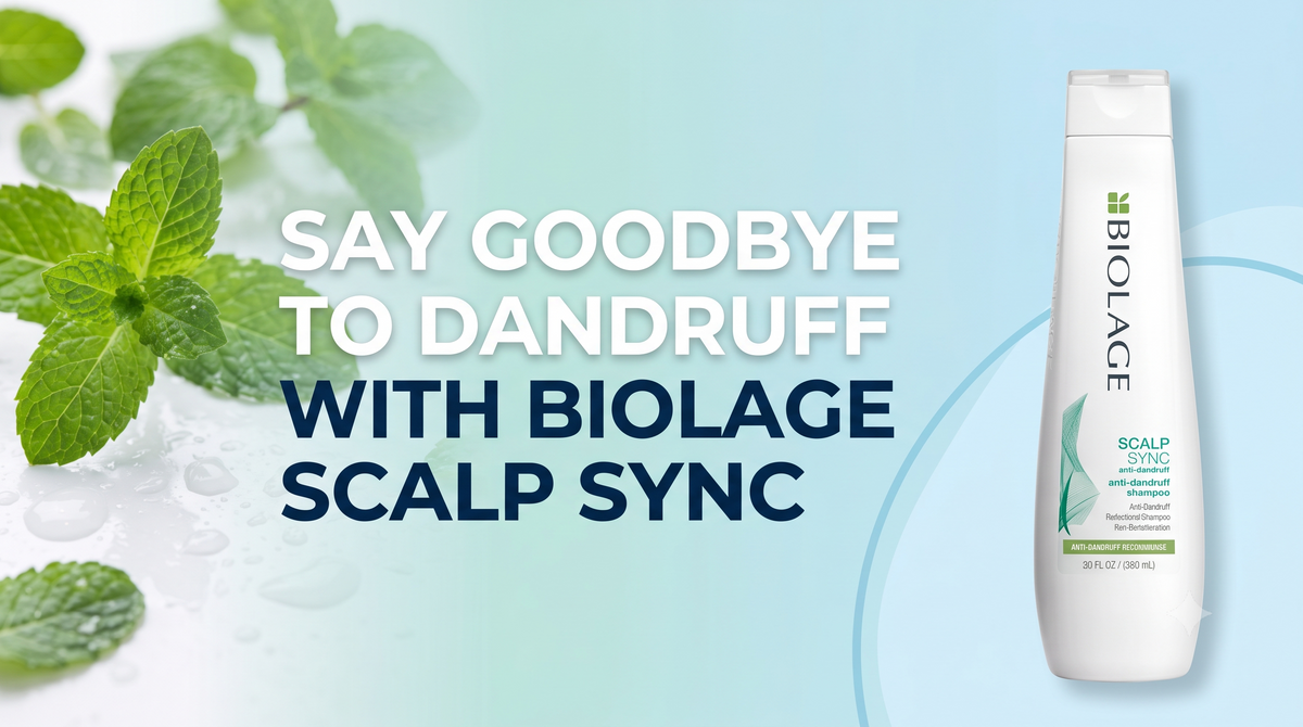 Say Goodbye to Dandruff with Biolage Scalp Sync