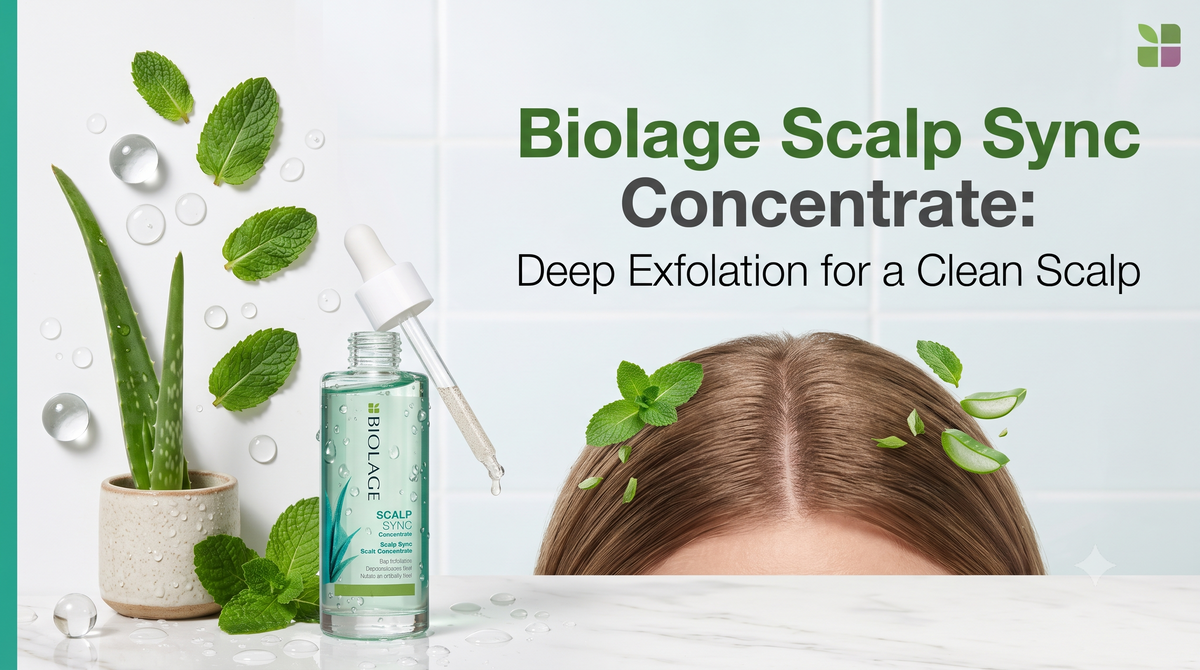 Biolage Scalp Sync Concentrate: Deep Exfoliation for a Clean Scalp