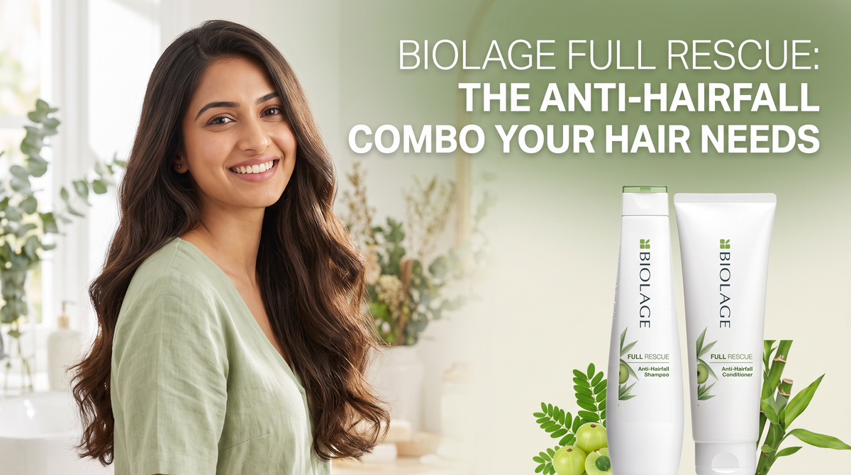 Biolage Full Rescue: The Anti-Hairfall Combo Your Hair Needs