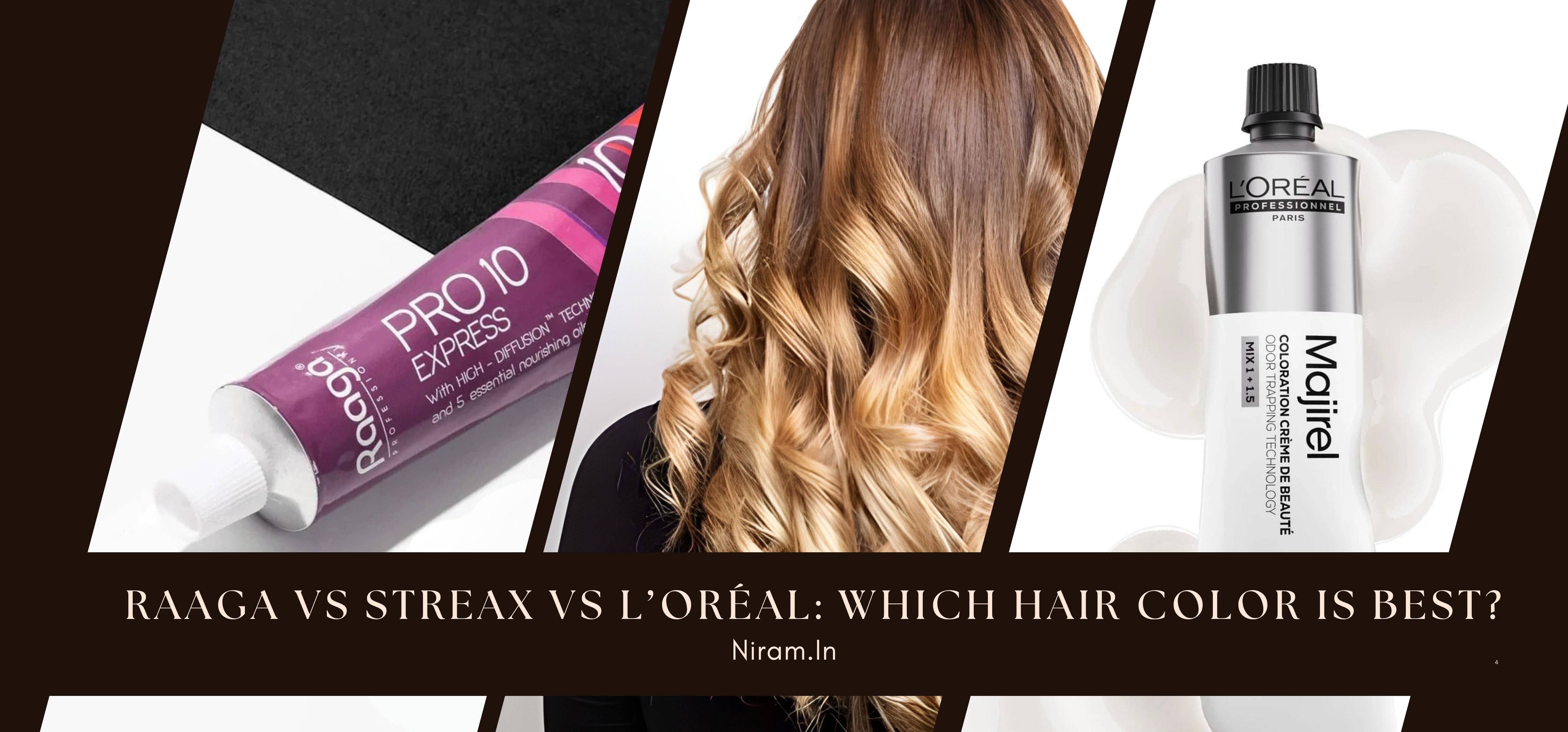 Raaga vs Streax vs L’Oréal: Which Hair Color is Best?