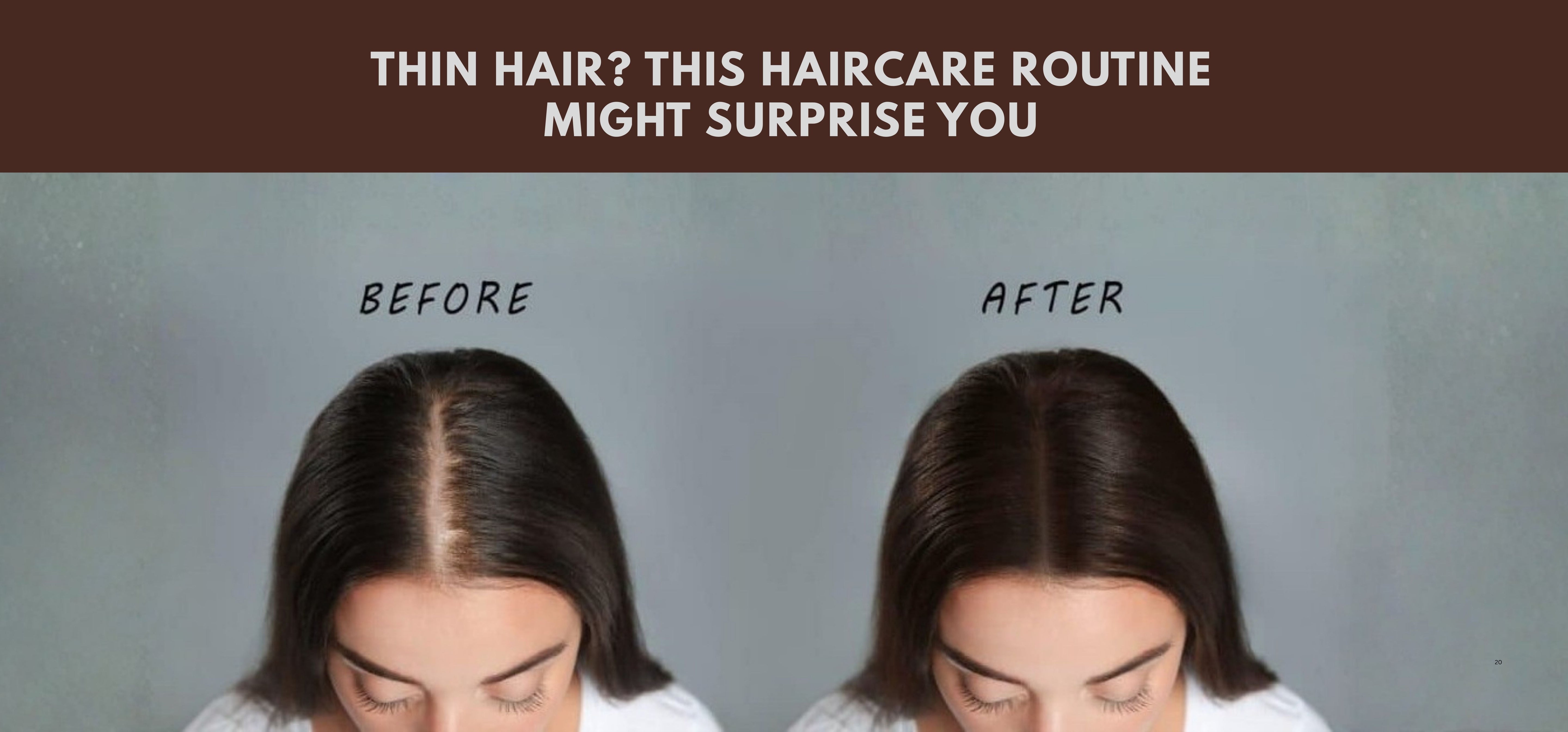 Thin Hair? This Haircare Routine Might Surprise You