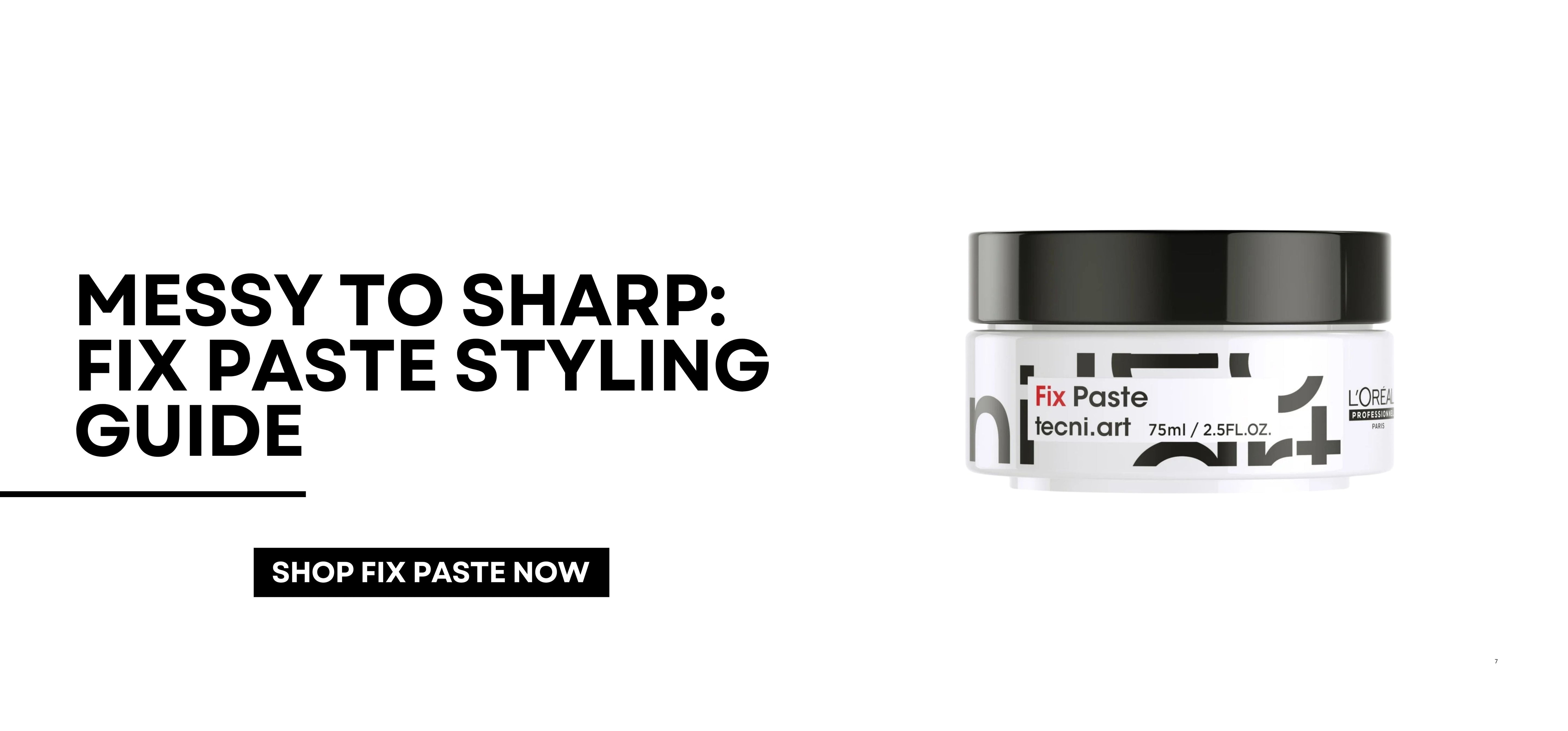 Messy to Sharp: Fix Paste Styling Guide