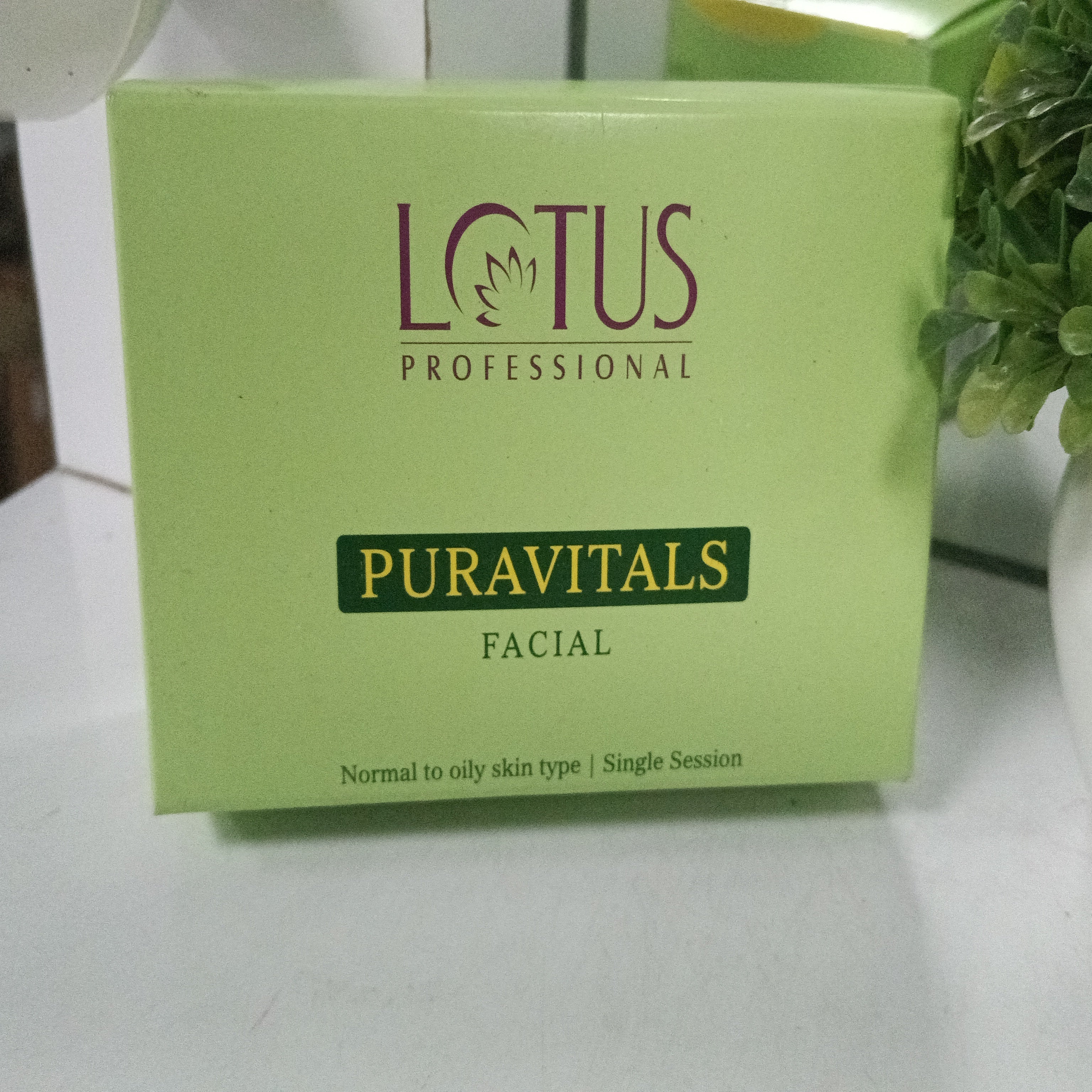 Lotus professional puravitals facial kit - Niram Global Private Limited