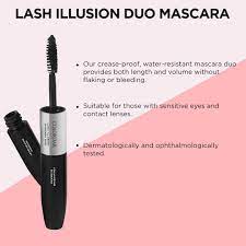 colorbar lash illusion mascara duo 4ml -lengthening mascara ,volumizing mascara - Niram Global Private Limited