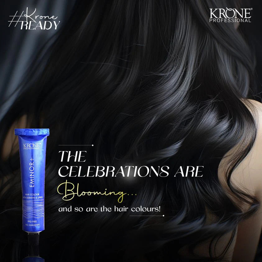 Krone Professional Eminor+ Hair Color No. 3 | Permanent Hair Dye krone professional