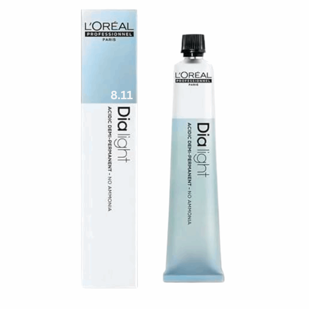 L'Oréal Professionnel Dia Light 8.11 Hair Colour 50ml Loreal Professional