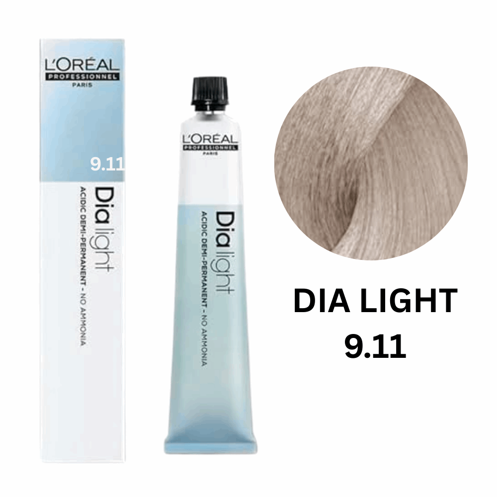 L'Oréal Professionnel Dia Light 9.11 Deep Ash Milkshake 50ml Loreal Professional