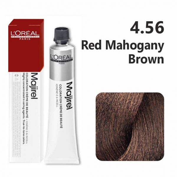 L'oreal Professionnel Paris Majirel - 4.56 (Red Mahogany Brown) - Niram Global Private Limited