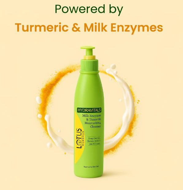 Lotus Professional Hydravitals Milk Turmeric Cleanser Lotus Professional