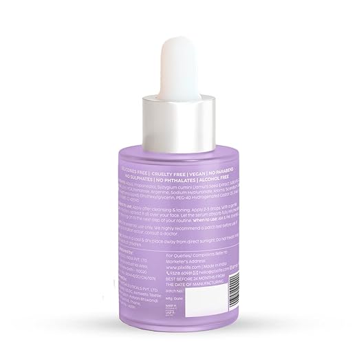 PLIX – 2% Salicylic Acid Jamun Acne Control Dewy Serum | Reduces Active Acne, Dark Spots & Breakouts | With Caffeine | 30ml PLIX