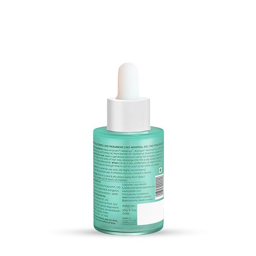 PLIX – The Plant Fix Rosemary Hair Growth Serum | 3% Redensyl + 4% AnaGain + 3% Baicapil | Boosts Hair Density, Reduces Hair Fall & Promotes Growth | 30ml PLIX