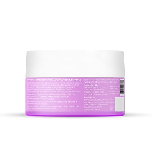 PLIX – 2% Niacinamide Jamun Moisturizer | 2% Acne Buster for Pimple Control | Witch Hazel & Jamun Extract | For Oily & Acne-Prone Skin | 50g PLIX