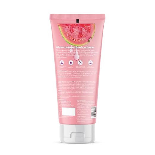 PLIX – The Plant Fix Vitamin C Juicy Face Wash | Skin Brightening Cleanser with Pro Vitamin B5 & Alpha Lipoic Acid | Unisex | 100ml PLIX