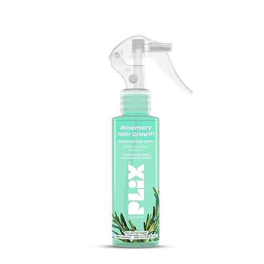 PLIX – The Plant Fix Rosemary Advanced Hair Growth Spray | Redensyl® & Rosemary Extract | Boosts Thickness, Reduces Hair Fall & Stimulates Follicles | All Hair Types | 100ml PLIX