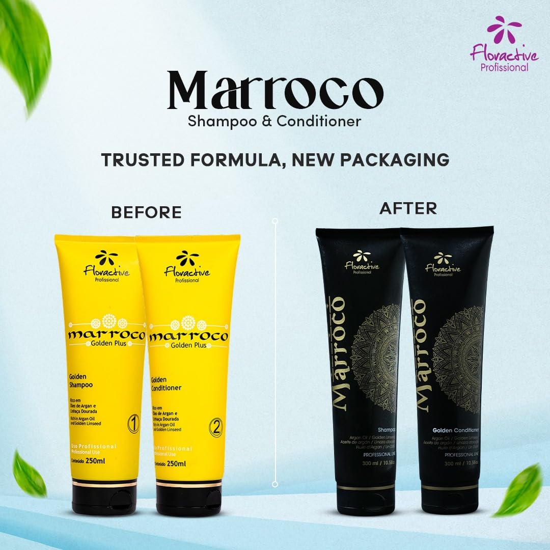 Floractive Profissional Marroco Golden Plus Shampoo (250ml) floractive professional