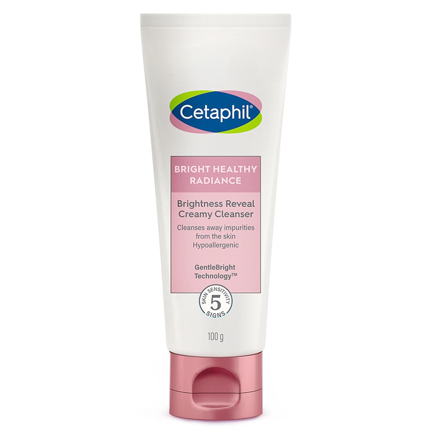 Cetaphil Brightness Reveal Creamy Cleanser - 100 g| Brightening Face Wash for Uneven Skin Tone| Niacinamide, Sea Daffodil| Fragrance Free| Dermatologist Recommended cetaphil