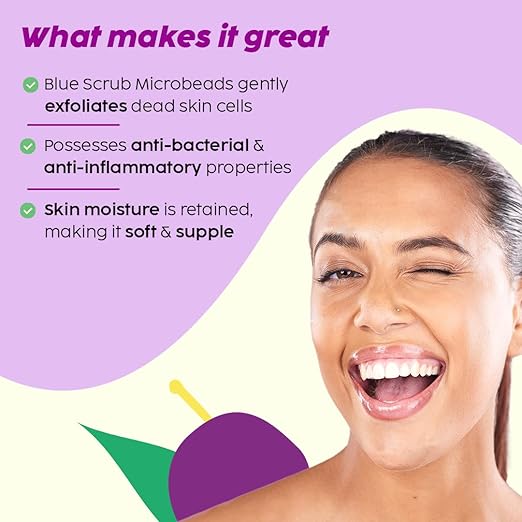 PLIX β The Plant Fix Jamun 2% Salicylic Acid Body Wash | Exfoliating & Acne-Control Formula for Back & Body Acne | Paraben & Silicone Free | Deep Cleansing & Hydrating | 236ml PLIX