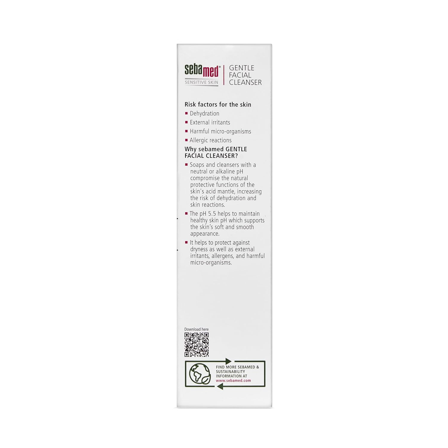 Sebamed Gentle Facial Cleanser 150 ml | pH 5.5 for Oily Skin Sebamed