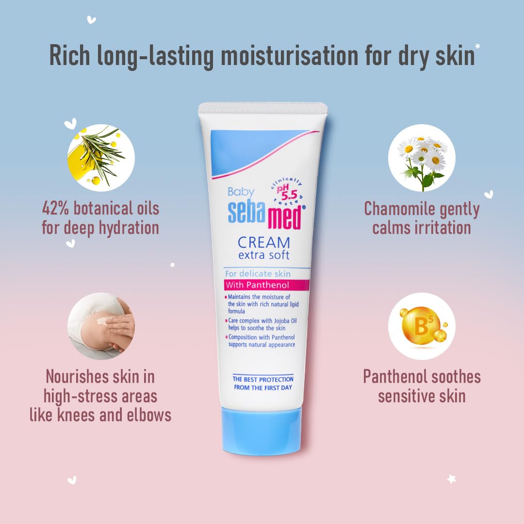 Sebamed Baby Cream Extra Soft pH 5.5 50 ml Sebamed