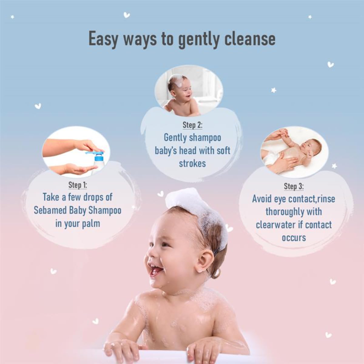 Sebamed Baby Shampoo pH 5.5 No Tears 150 ml Sebamed