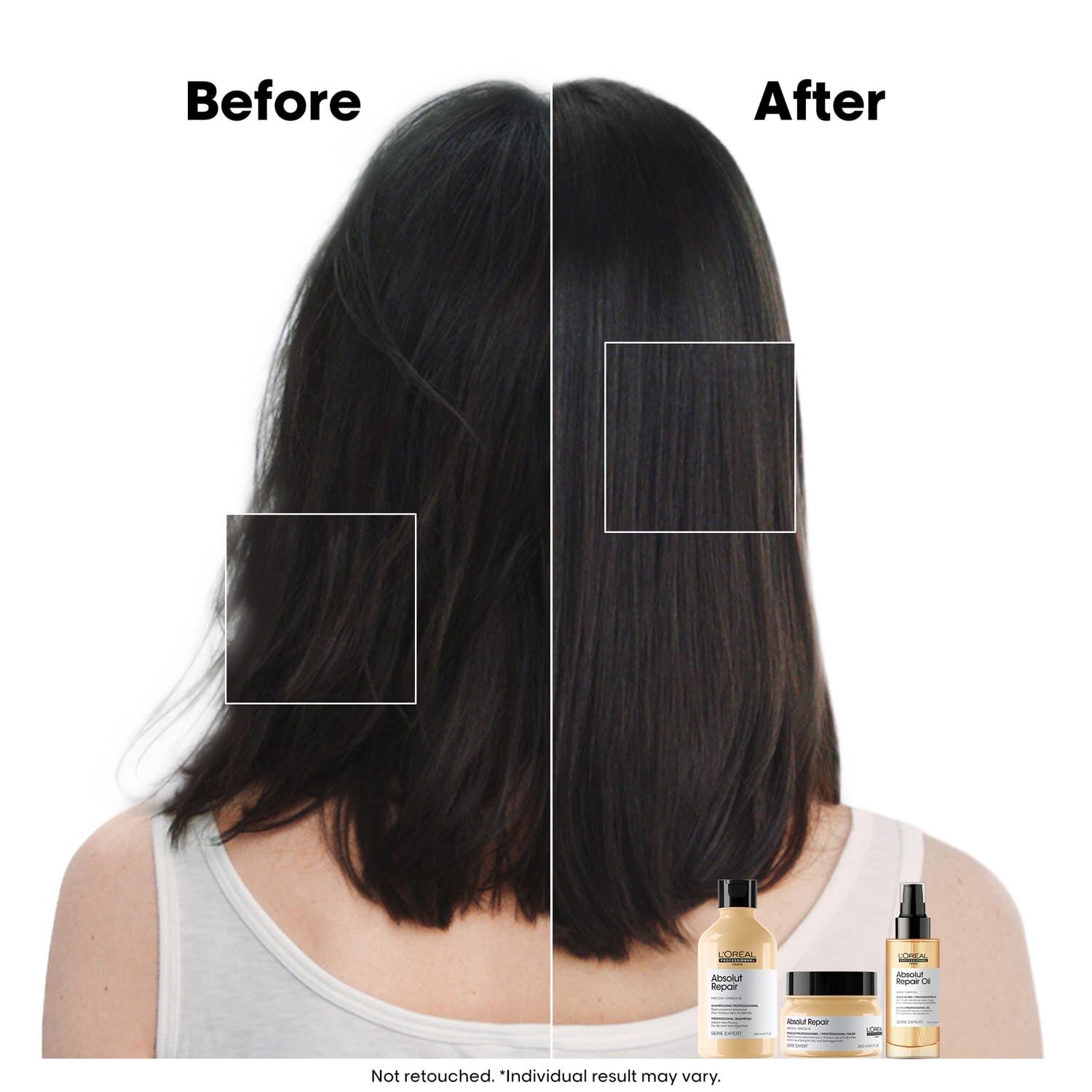 L'Oréal Professionnel Absolut Repair Shampoo for Dry & Damaged Hair - 300ml Loreal Professional