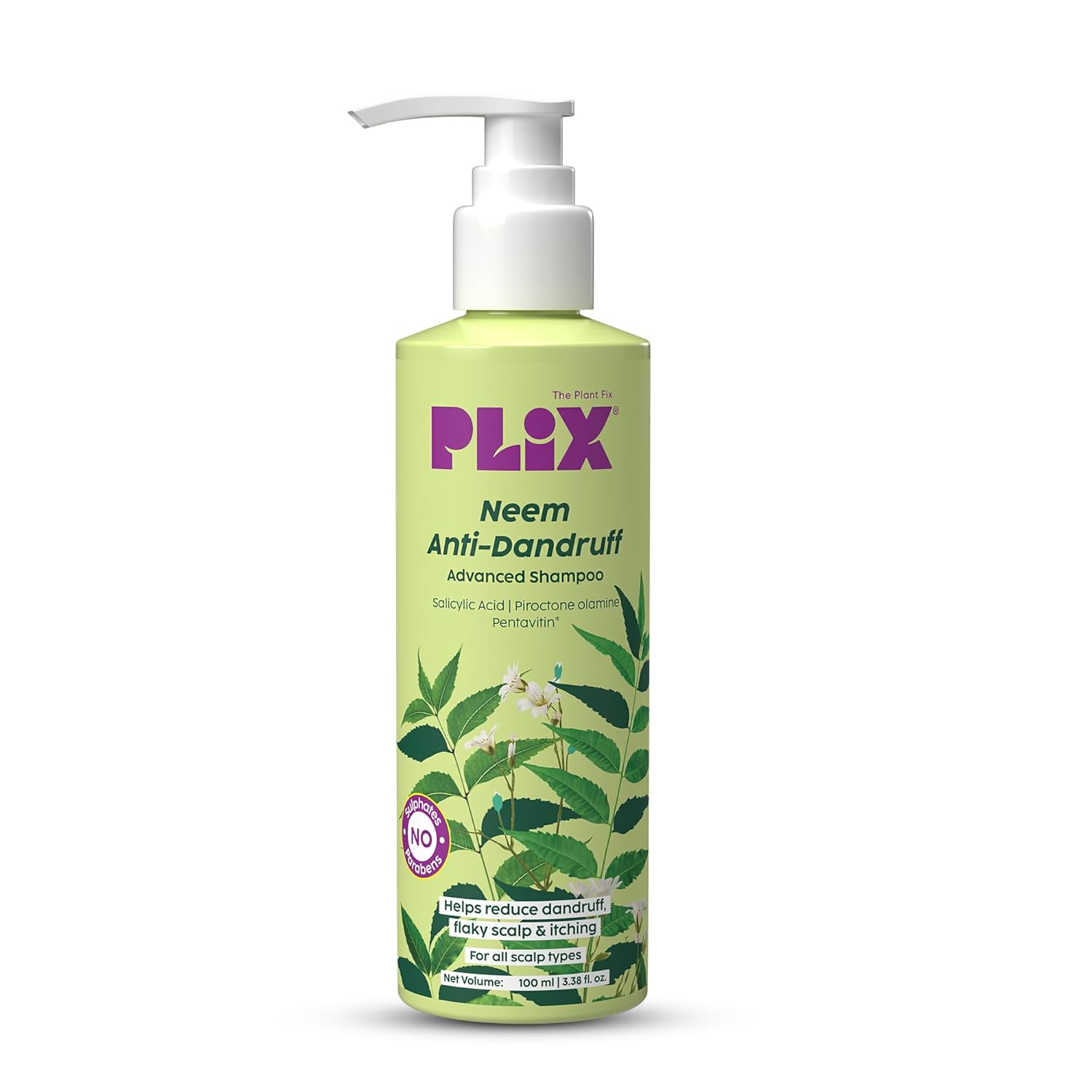 PLIX Neem Advanced Anti-Dandruff Shampoo 100ml
