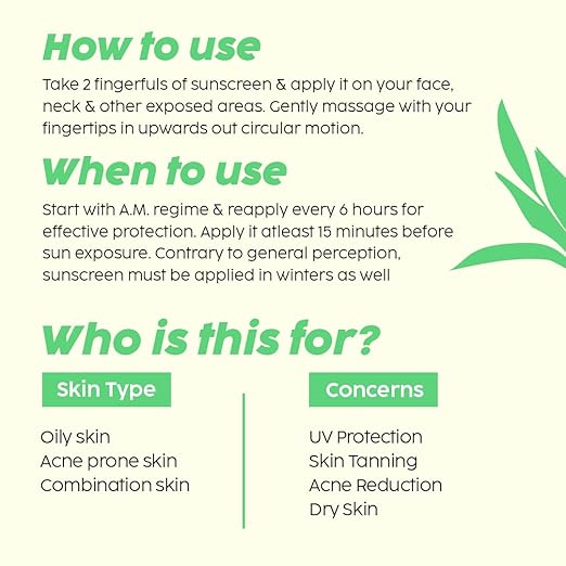 PLIX – The Plant Fix 0.1% Salicylic Acid Jamun Mattifying Lightweight Sunscreen SPF 50+ PA+++ | UVA & UVB Protection | Controls Acne & Hydrates Skin | Unisex | 50g PLIX