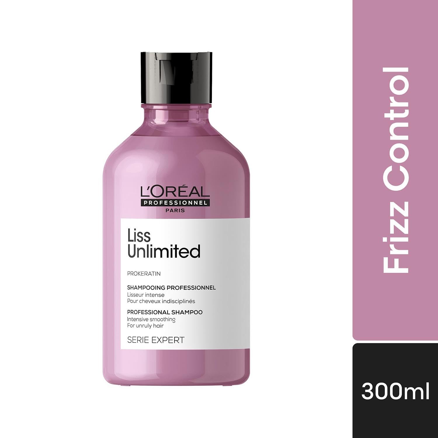 L'Oréal Professionnel Liss Unlimited Shampoo for Frizzy & Unruly Hair - 300ml Loreal Professional