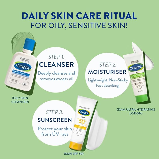 Cetaphil DAM Daily Advance Ultra Hydrating Lotion for Dry, Sensitive Skin| 30 g| Moisturizer with Shea Butter| Non-Greasy, Fragrance-Free| Paraben, Sulphate Free cetaphil