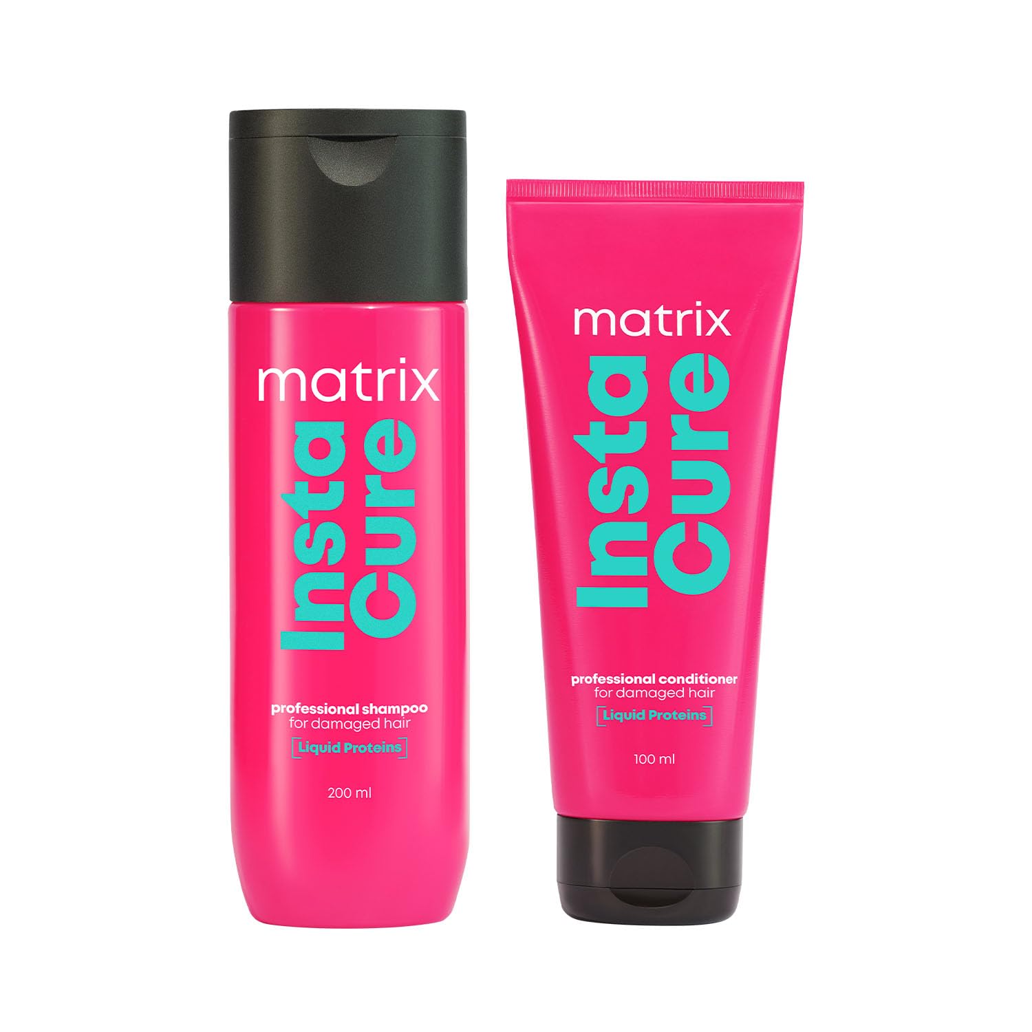 Matrix Insta Cure Liquid Protein Shampoo & Conditioner Combo (200ml + 100ml) Matrix