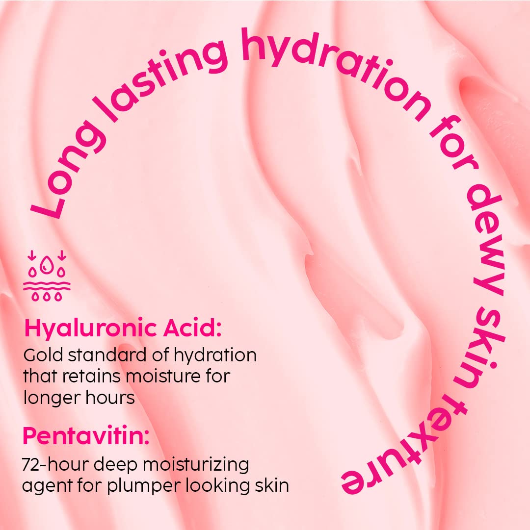 PLIX – The Plant Fix SPF 50+ Guava Glow Invisible Sunscreen | PA+++ | UV A, UV B & Blue Light Protection | With Ceramides, Vitamin C & Hyaluronic Acid | No White Cast | 50g PLIX