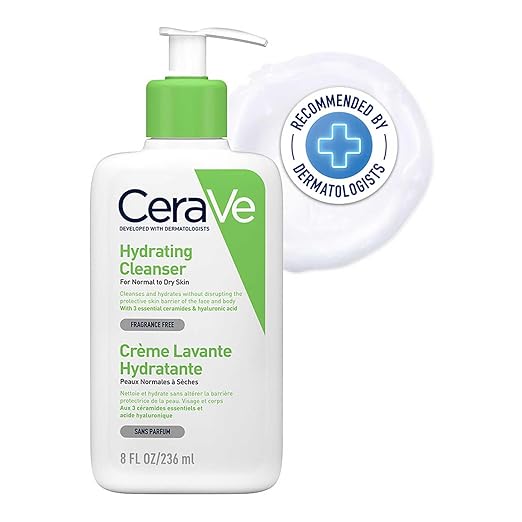 CeraVe Hydrating Cleanser Non-Foaming Face Wash for Dry Skin with Ceramides & Hyaluronic Acid – 236ml Niram Global Private Limited