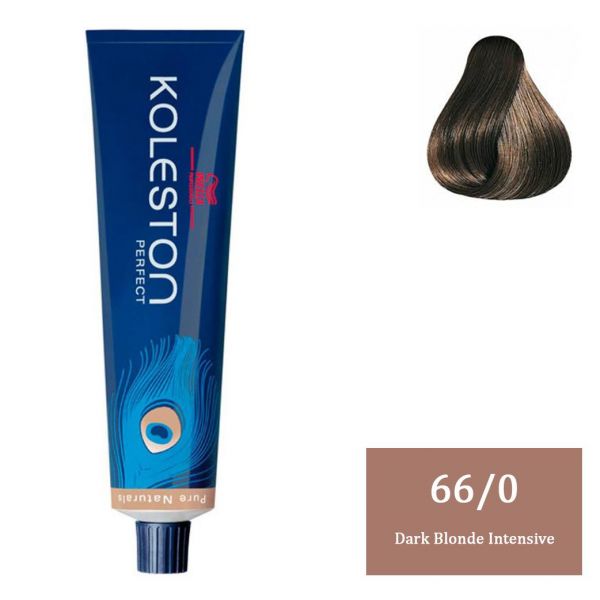 Wella Professionals Koleston Perfect Pure Naturals - 66/0 Dark Blonde Intensive - Niram Global Private Limited