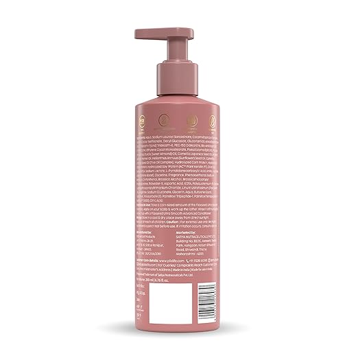PLIX Flaxseed Ultrasmooth Shampoo for Smooth Hair 200ml