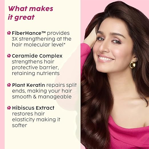 PLIX – The Plant Fix Hibiscus Bond Repair Advanced Conditioner | Strengthens & Repairs Hair with FiberHance™ & TechnoHYAL Hair Complex | Deep Nourishment & Hydration | 175ml PLIX