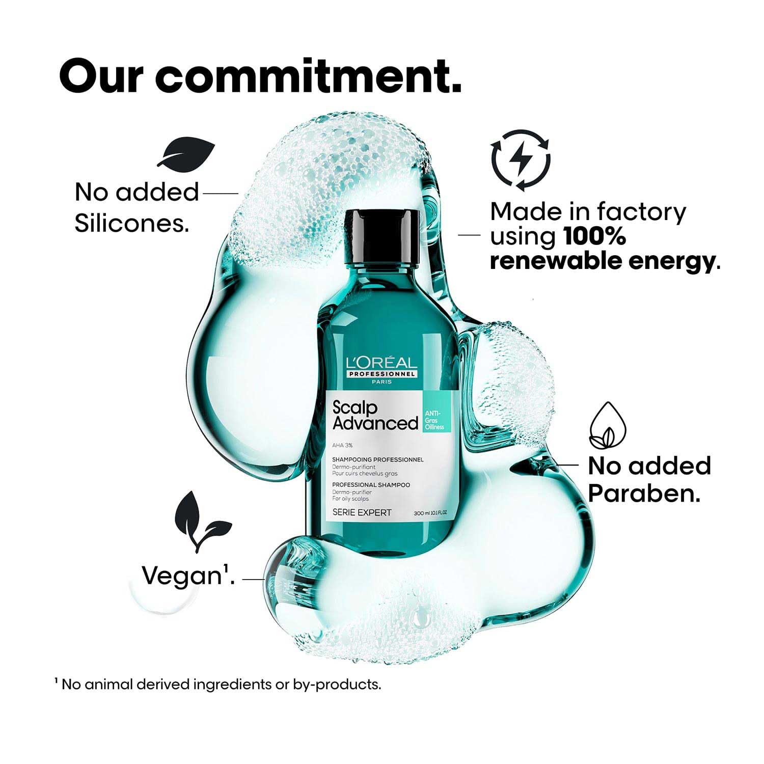 L’Oréal Professionnel Scalp Advanced Anti-Oiliness Dermo-Purifier Shampoo 300ml Loreal Professional