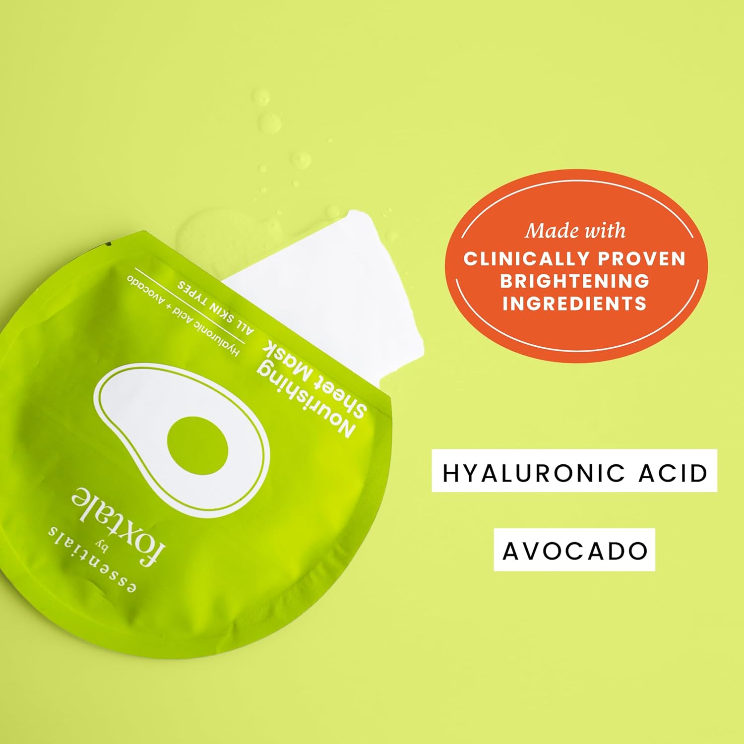 Foxtale Nourishing Sheet Mask with Hyaluronic Acid Foxtale