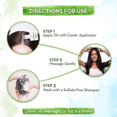 Mama earth bhring amla hair oil 250ml