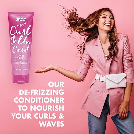 Umberto curl jelly wash curl defining confitioner 250ml with vitamin B5