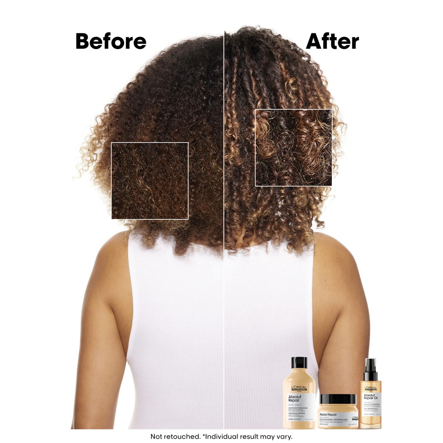 L'Oréal Professionnel Absolut Repair Shampoo for Dry & Damaged Hair - 300ml Loreal Professional