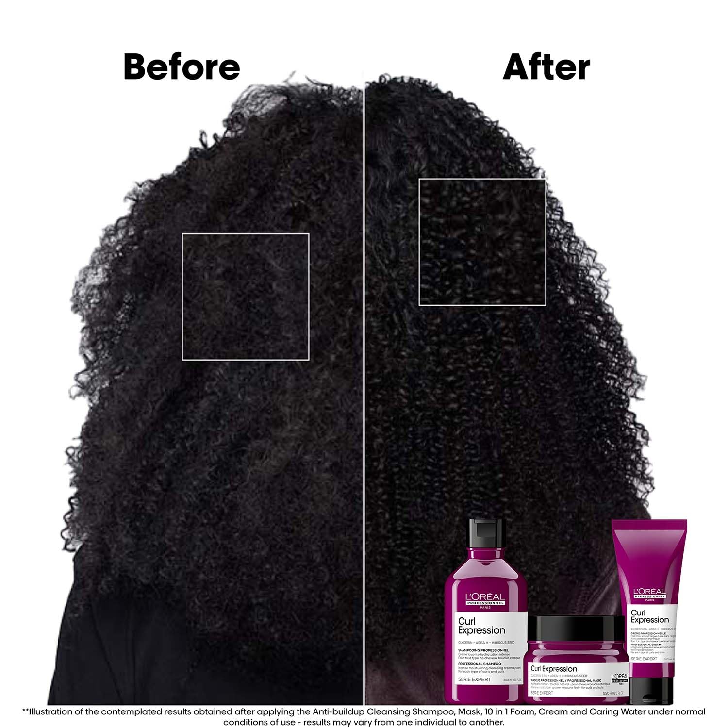 L'Oréal Professionnel Curl Expression Intense moisturizing cleansing Shampoo 300 ml Loreal Professional