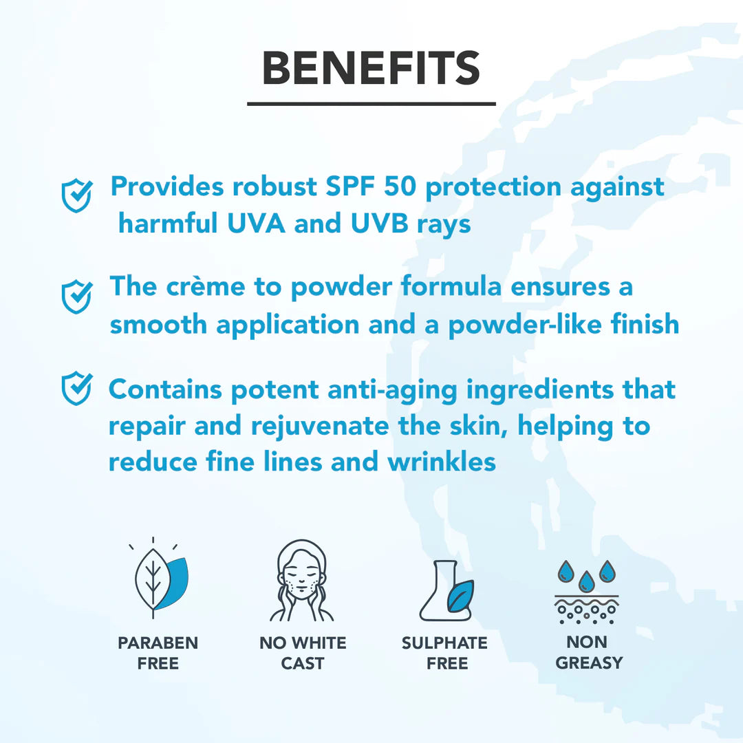 Lotus Professional PhytoRx Silk Matte UV Defence Sunblock Cream SPF 50 Pa++ (75gm) Loreal Professional