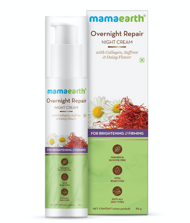 Mamaearth Overnight Repair Night Cream (50ml) Mamaearth