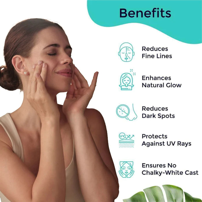 PILGRIM WHITE LOTUS DAY CREAM SPF 50 - WITH CAMELIA & YUGDUGU 100GM - Niram Global Private Limited