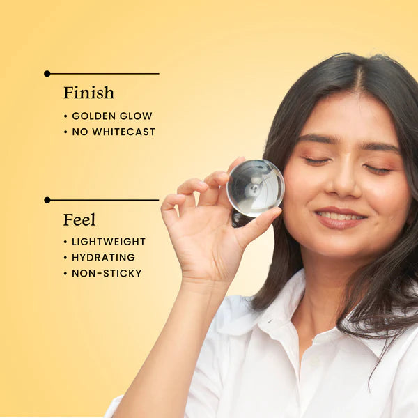 Foxtale glow,hydrate,protect daily suncreen spf 50 PA +++ vitamin c + niacinamide -for all skin types 50ml