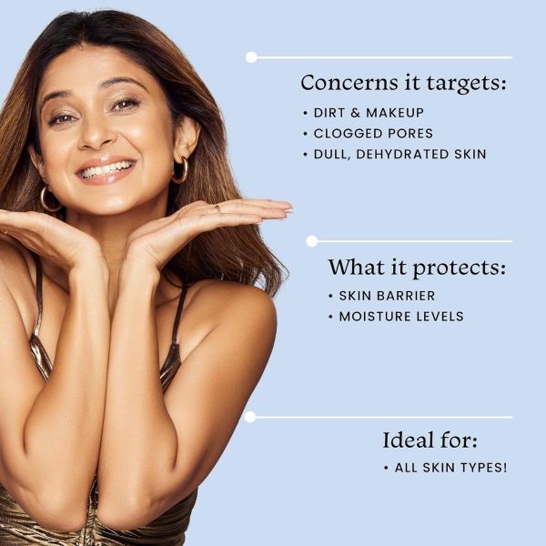 Foxtale hydrating cleanser 100ml -red algae extract +sodium hyaluronate