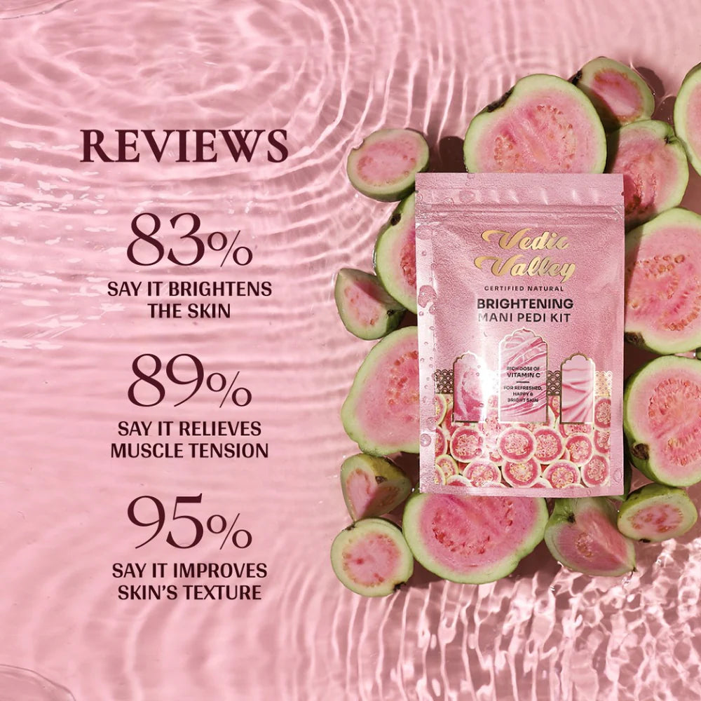 Vedic Valley Manicure Pedicure Kit Guava & Almond MINTREE