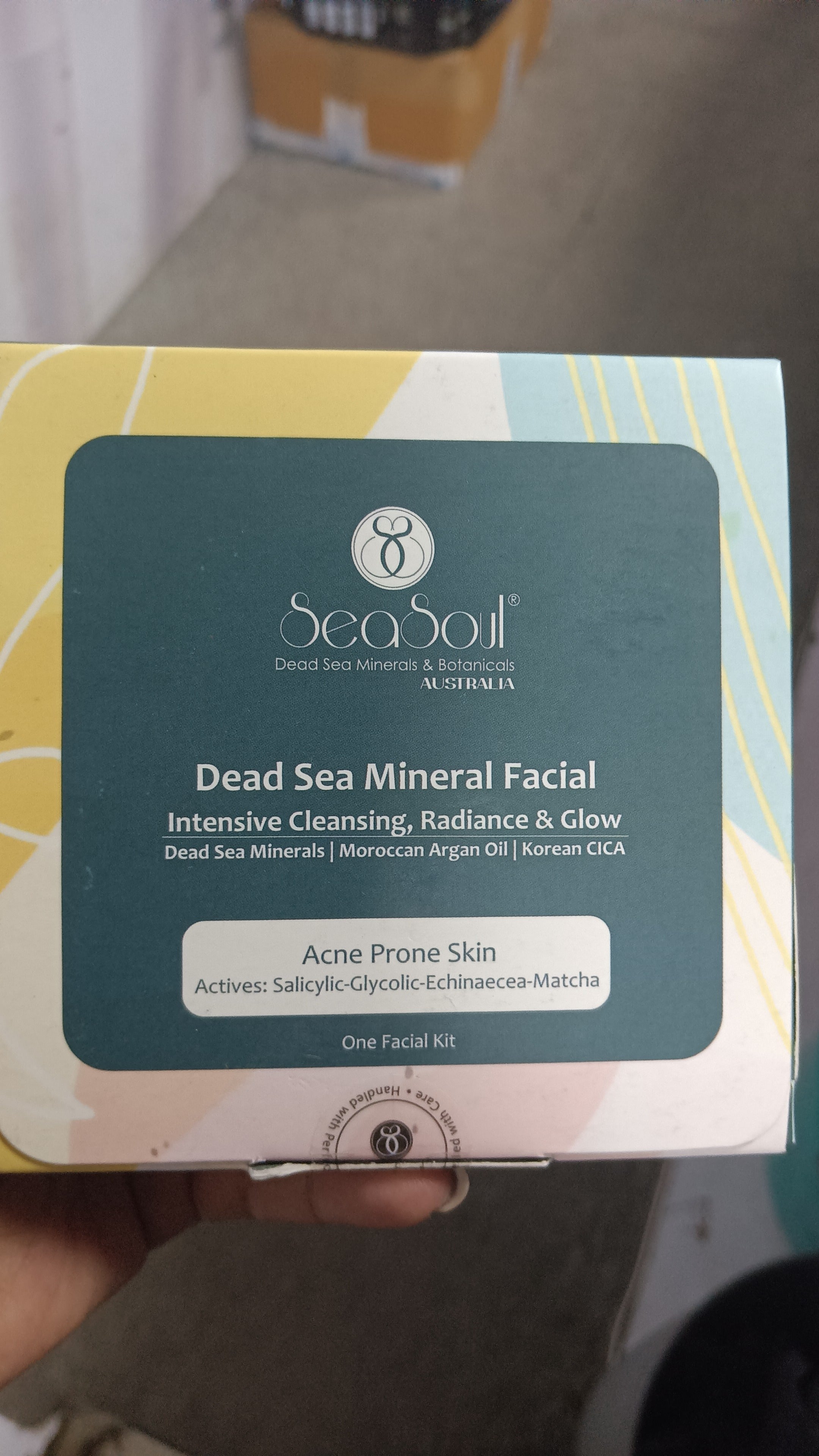 SEASOL Dead Sea Facial Acne Prone Skin Facial Kit