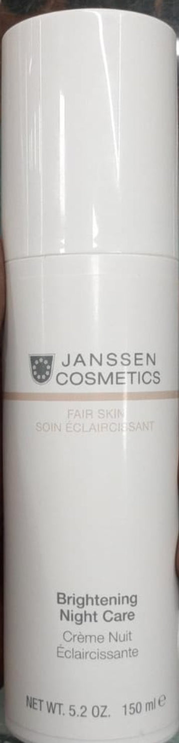 Janssen Cosmetics Brightening Night care(150ml) - Niram Global Private Limited