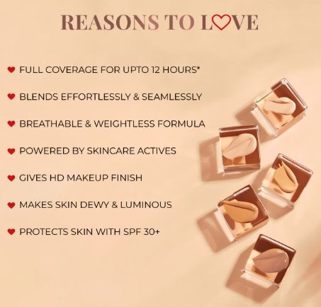 Just herbs serum foundation dewy finish spf 30 +++ rosehip + rice starch 20g-02 porcelain